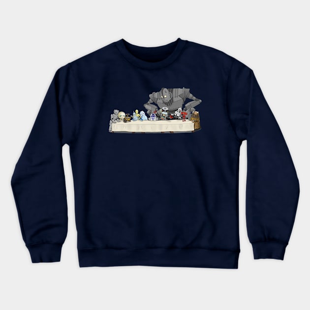 The Last Byte Crewneck Sweatshirt by Space Penguin Studios 